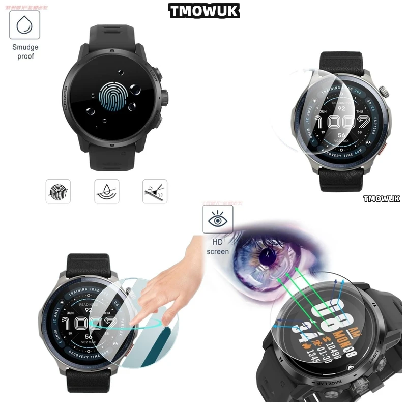 

For Amazfit Balance 2 Balance2 Invisible Shield 9H Glass Protector