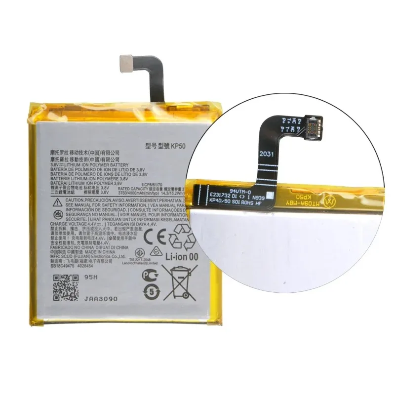 KP50 4000mAh Battery for Motorola XT2010-1, Moto One Zoom, Moto One Zoom Global Phone Batteries+Tools.