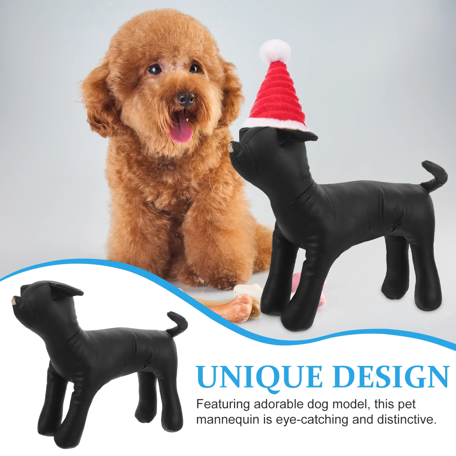 

Dog Mannequin Pu Pet Clothing Display Stand Dog Apparel Showcase Puppy Dress Form Shop Stage Prop