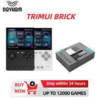 TRIMUI BRICK Handheld Game Console 3.2'' IPS Screen Linux System Trimui UI Metal Back Panel Key LED Lighting Free Keycap Gifts