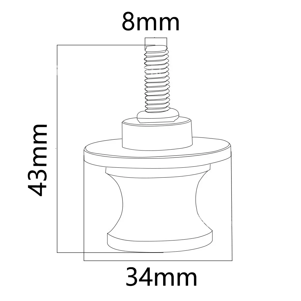 1 Pair For Zontes ZT310X 310T 310V ZT310R 310R  G1 125 ZT125 ZT125U Moto Swingarm Spools Sliders Stand Screws Accessories 8MM