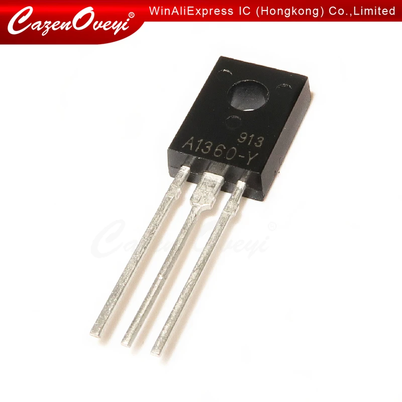 10pcs/lot ( 5pcs A1360 + 5pcs C3423 ) 2SA1360 A1360-Y TO-126 2SC3423 TO-126 new original In Stock