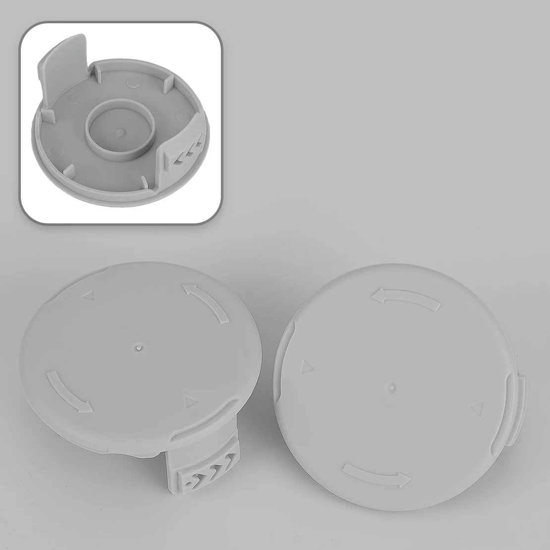 HM3411546BG 2Pcs String Trimmer Spool Cap Cover 993373001 AC14HCA 3411546-7G Fit for Ryobi 18V 24V 40V P2002 RY40200 RY24200