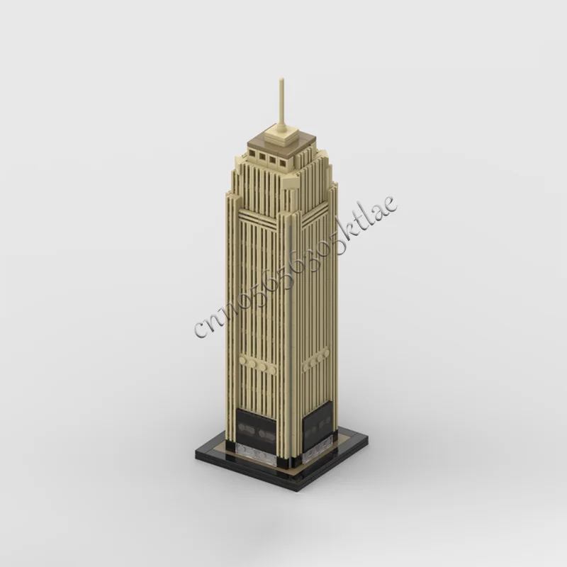 502 PCS Medievale di Lusso Minneapolis Rand Torre Modello Modulare Architettura Building Block Fai Da Te Educazione Assemblaggio Giocattoli Per Bambini Regali