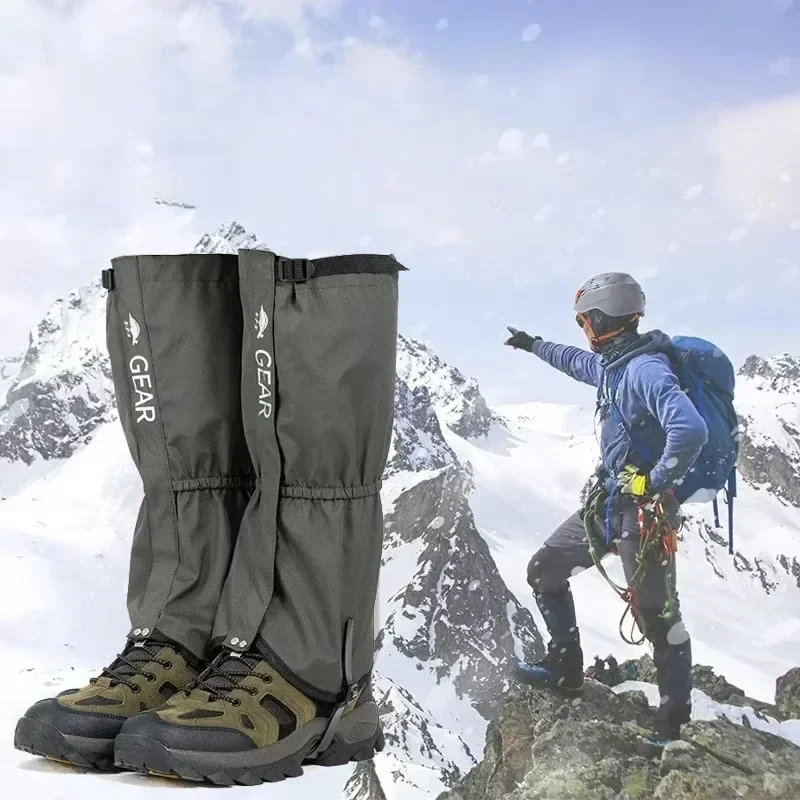 

Outdoor travel Warm leg warmer Hiking Waterproof Legging Shoes Camping Hunting Mountaineering Winter Ski Foot