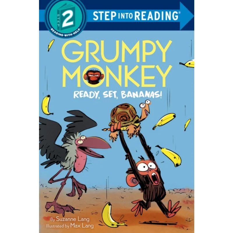 

Шаг в чтениеRStep 2Grumpy Monkey Bananas Lang Suzanne Random House US 9780593428313 Книга