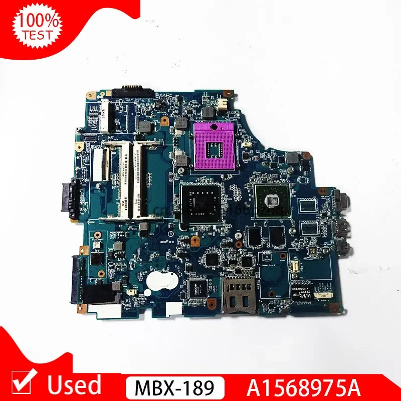 

Used Mainboard A1568975A For Sony VGN-FW21L Series PCG-3D1M MBX-189 M761 1P-0087J03-8011 Laptop Motherboard