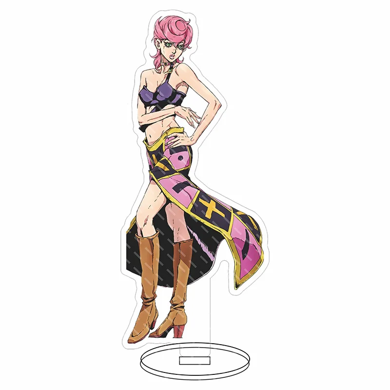 Anime fans JoJo's Bizarre AdventureThe Wind of Gold Stand brand Joruno Jo Banabugalati acrylic tabletop decoration Friend gifts