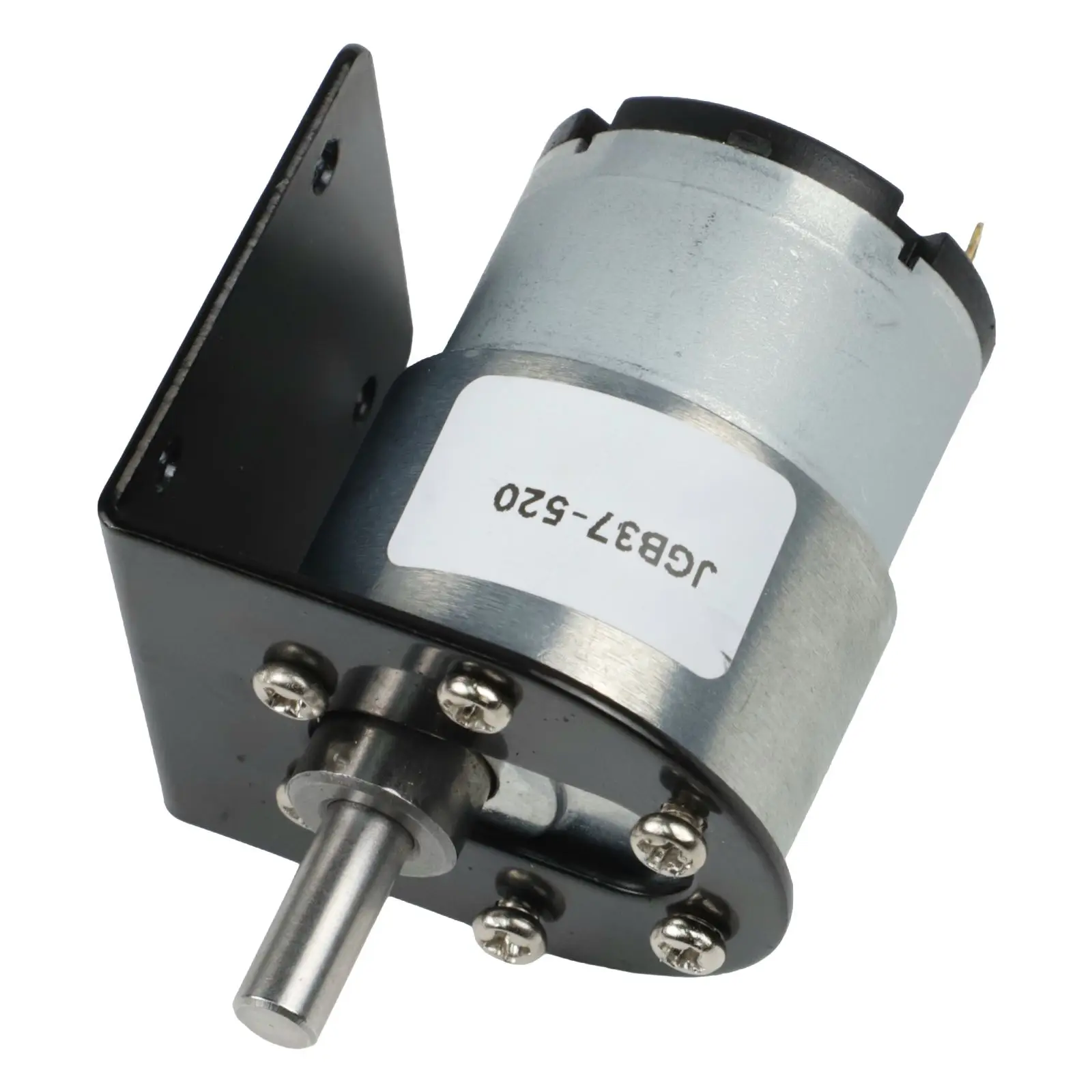 12V DC Gear Motor JGB37 520 7RPM High Torque Metal Gears for Industrial Automation Intelligent Electronic Locks