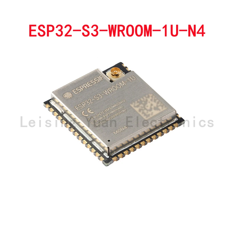1PCS ESP32-S3-WROOM-1U-N4 Wi-Fi+Bluetooth 5.0 4MB flash image processing 32-bit dual-core MCU module microcontroller module