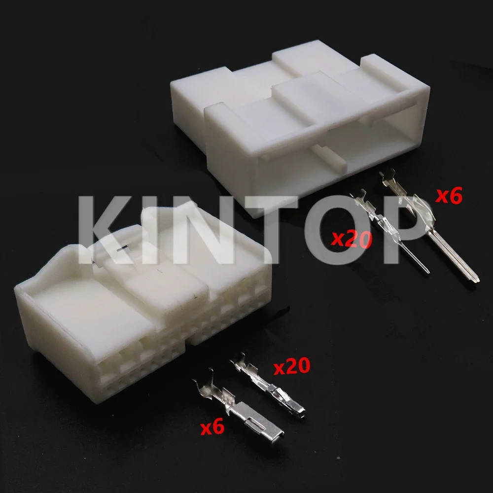 1 Set 26 Pins AC Assembly Male Female Adapter 1674932-1 Auto Wiring Plug Car Modification Socket Replacement Composite Connector