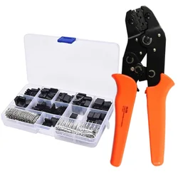 SN-28B 620PCS Dupont Crimping Tool Kit Pliers Ferrule Crimper Wire Tool JST-XH Terminals Set 2.54mm Pitch Female Pin Header