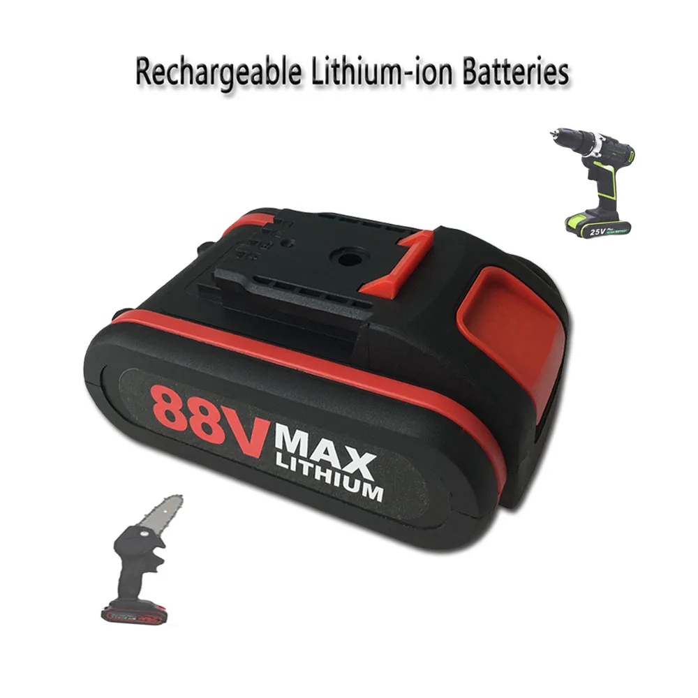 88V 3000mAh/3.0Ah Lithium-ion Battery Suitable For Replacing The Battery Of Wex Electric Tools And Chainsaws