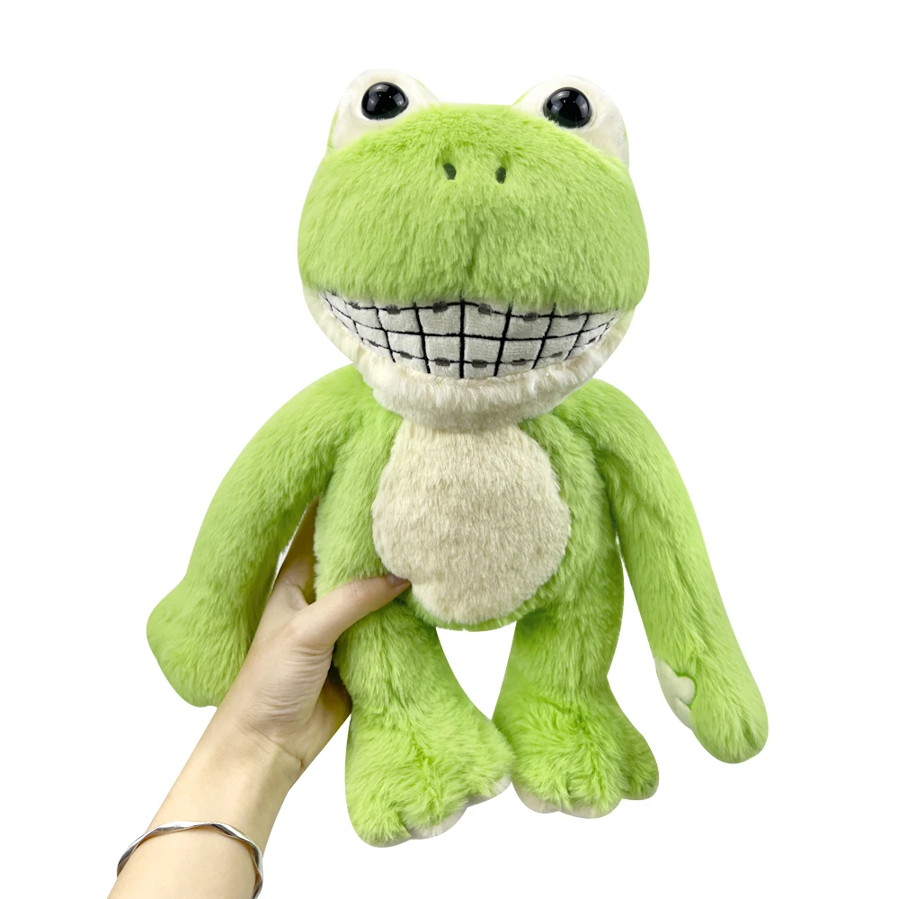 Cute Frogs Toys Decoration Gift With Teeth for Teaching Toothbrush For Kids Children Dentistry Gifts For Dental Clinic Brushing