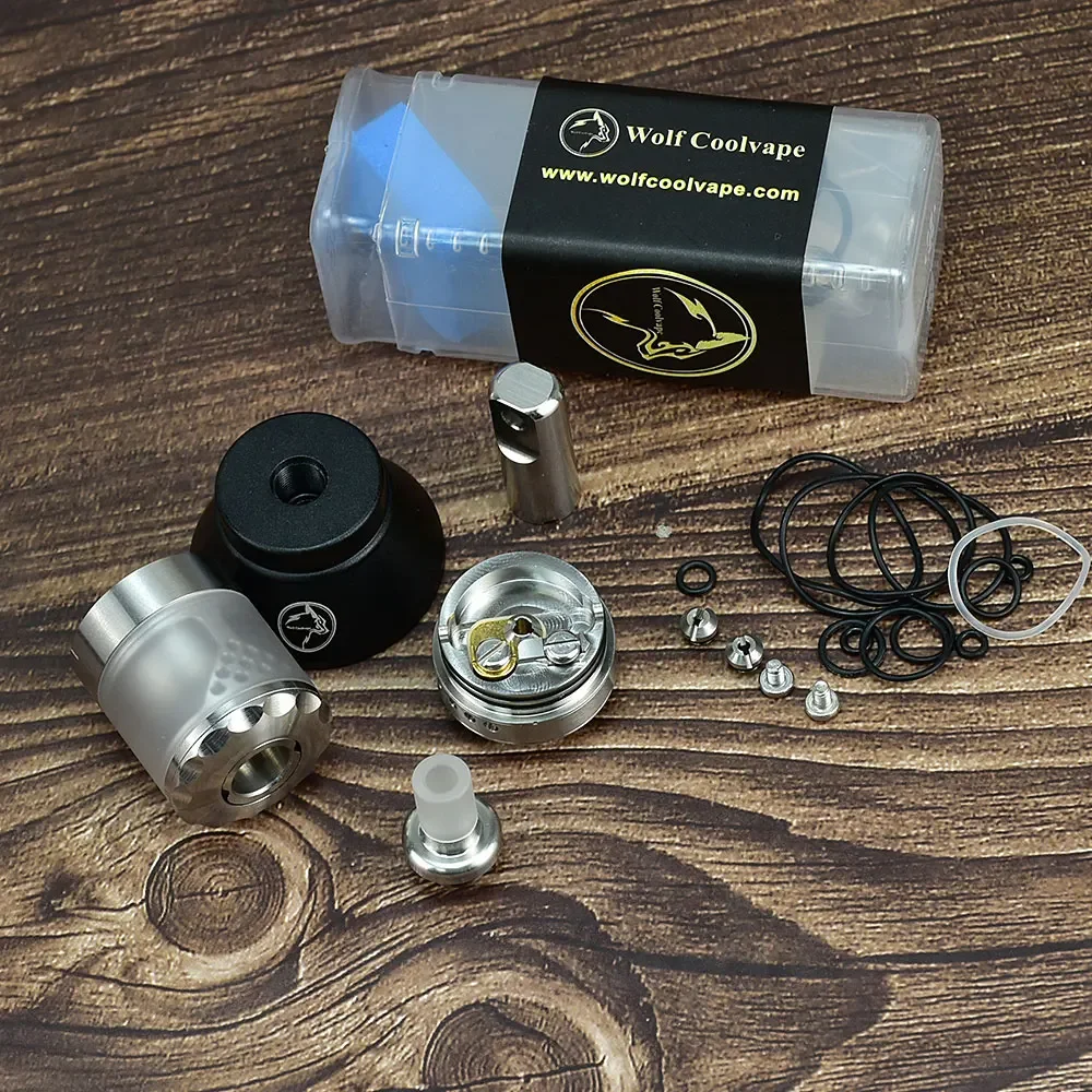 Vape Испаритель Hurricane 1,4 NG RTA 24 мм 3 мл 4 AirPins Бак