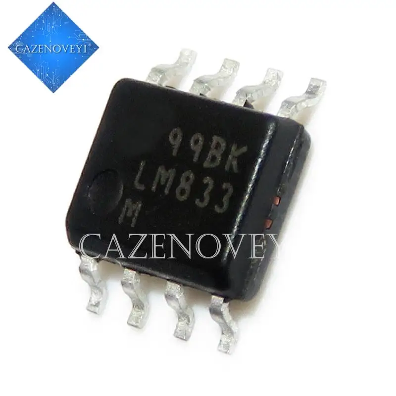 10PCS Chipset LM833M LM833 SOP-8