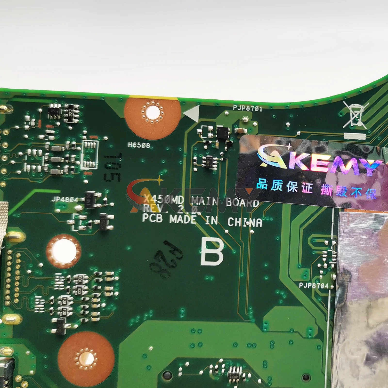 X450MD Laptop Moederbord Voor ASUS VivoBook X450M X452M X450MD X450MJ Notebook Moederbord Met Celeron CPU testen OK snelle verzending