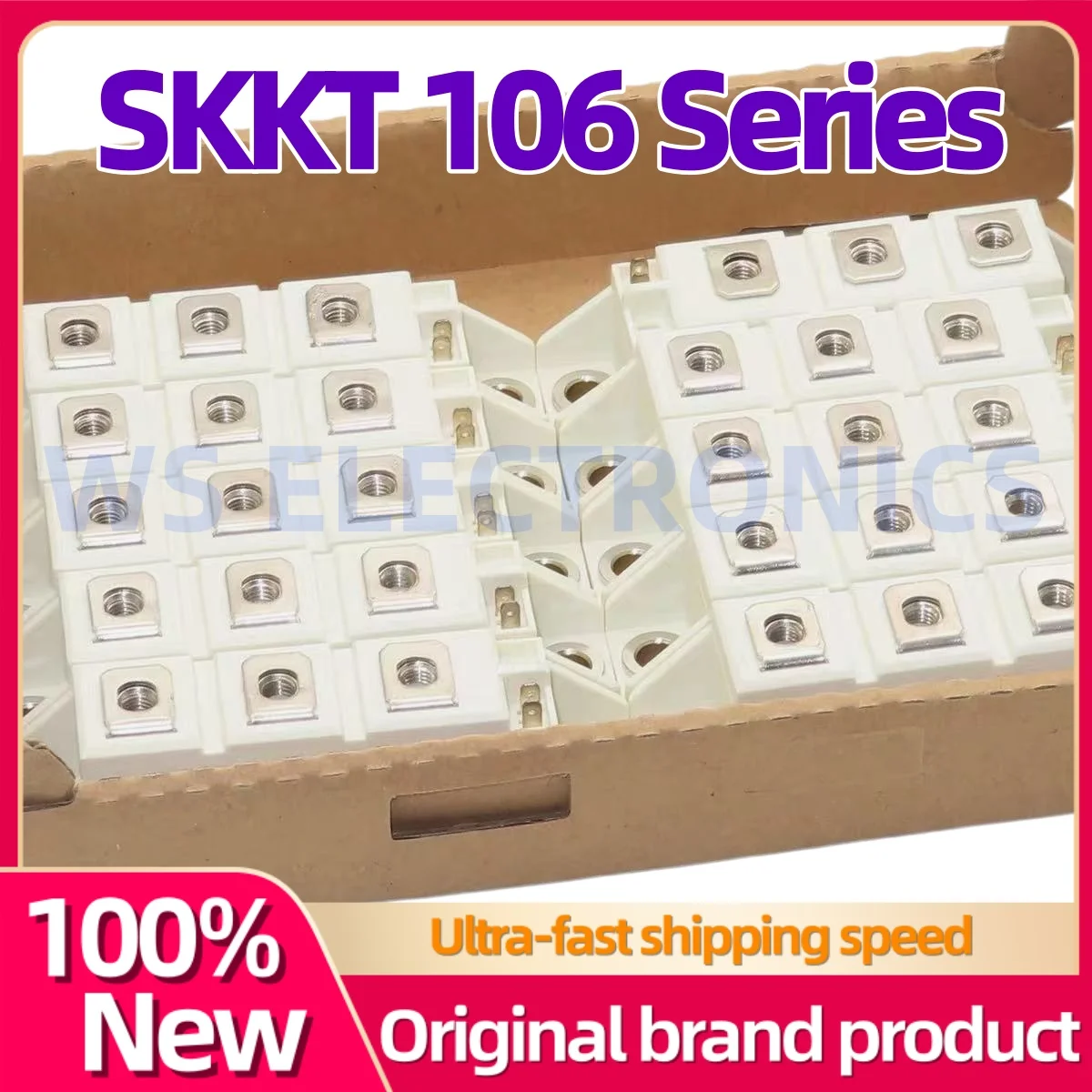 

SKKT106/08/12/14/16/18E Brand new and original thyristor IGBT Module Fast delivery Available for wholesale