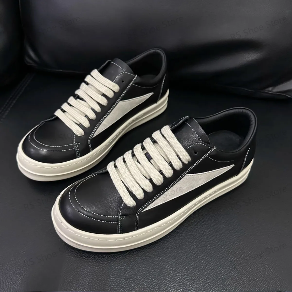 

R-o Classic Men's Twill Canvas Low Top Casual Shoes Sneaker Women Luxury Shoe Men Lace Up Black Canvas Shoes Retro Flat Sneakers