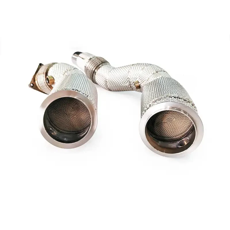 

Performance Exhaust Downpipe M3 M4 F80 F82 3.0T 2014-2019 Flow Insulated Pipe