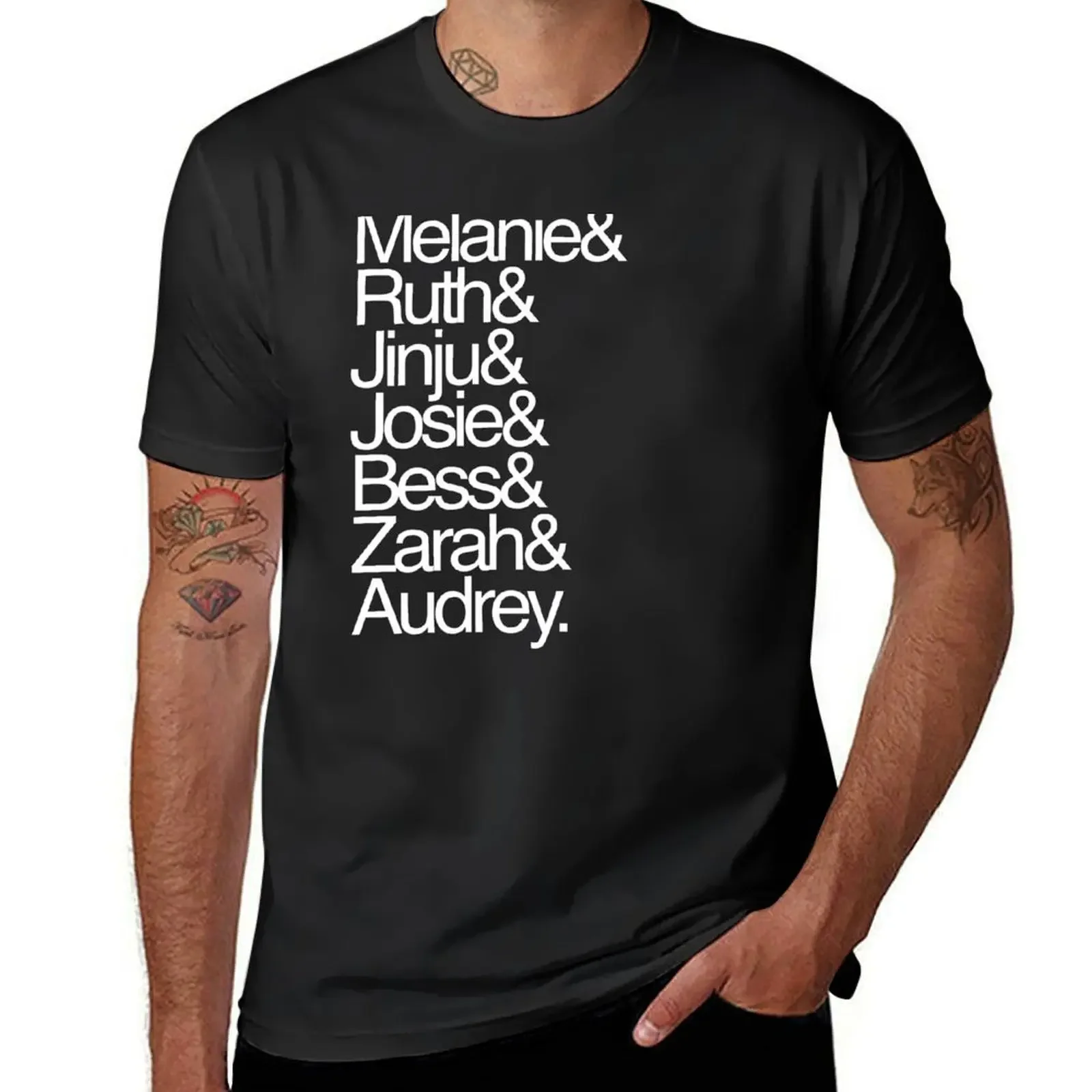 Snowpiercer Ladies Helvetica T-Shirt street wear sweat graphic t shirts customs men clothings