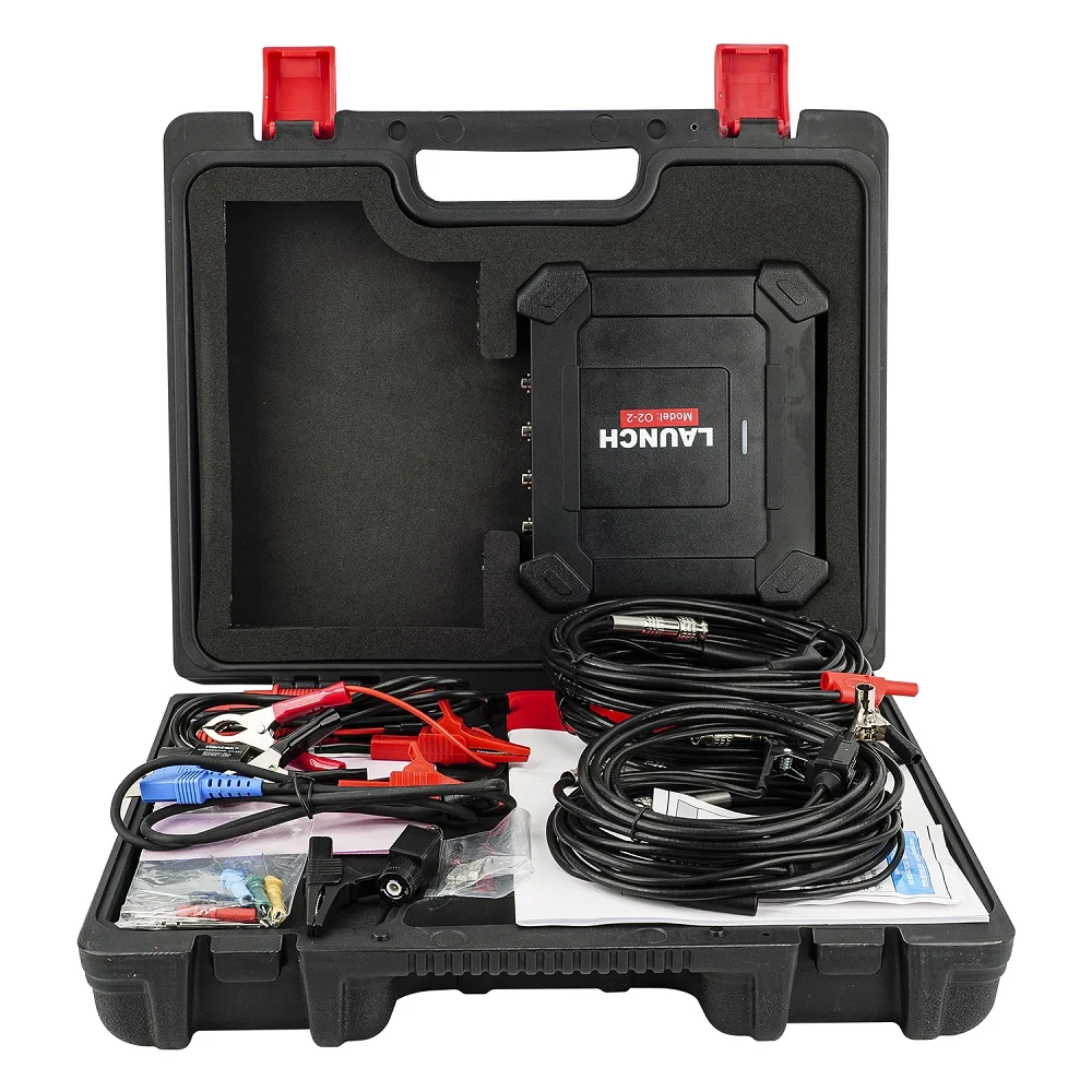 Voor LANCERING X431 O2-2 4 Kanalen 100 MHz USB DC Scope box Oscilloscoop Automotive Oscilloscopen Ondersteuning werk met PRO3S + V5.0/PAD V