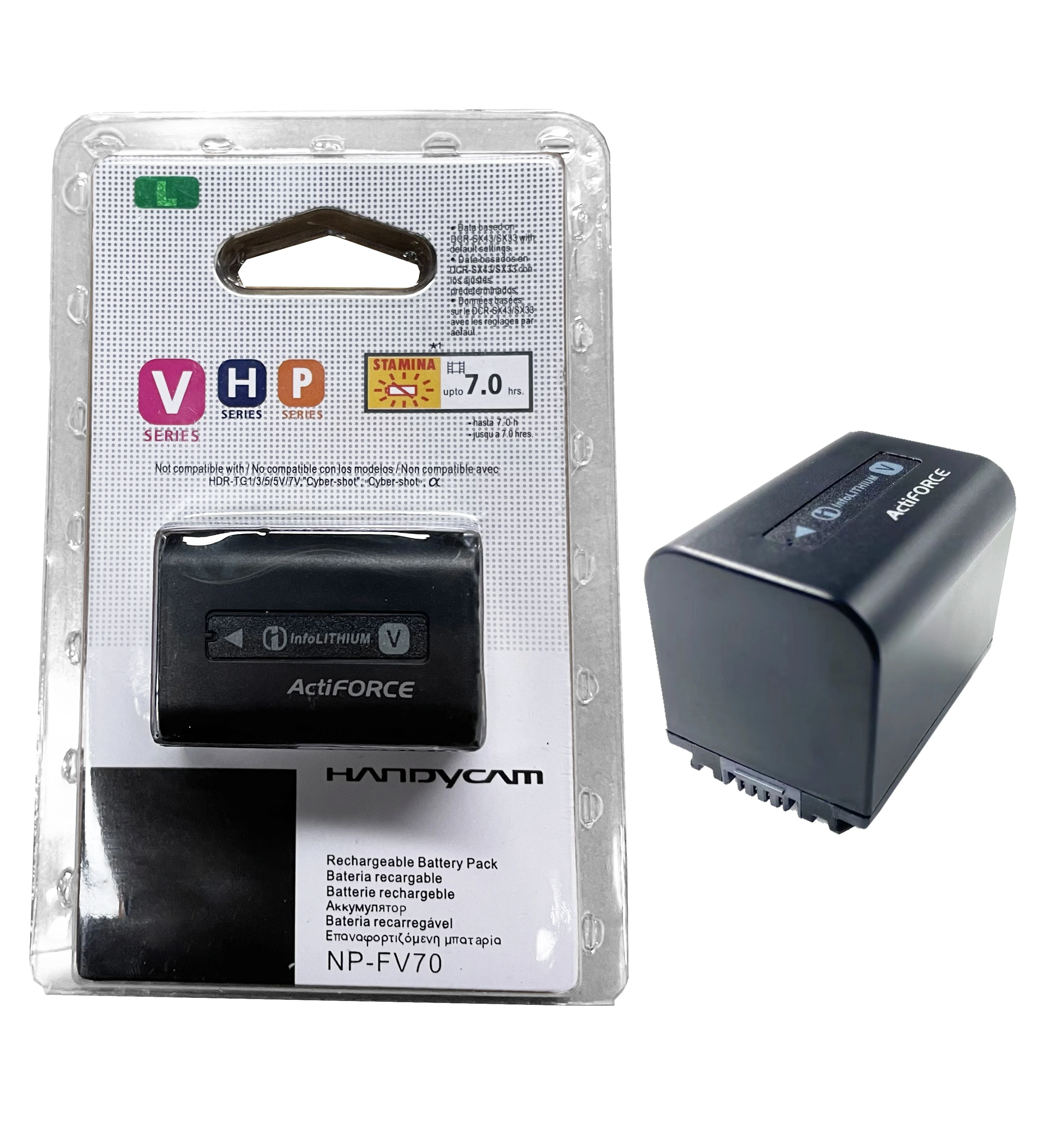 

NEW NP-FV70 NPFV70 FV70 For Sony battery FV30 FV50 FV70 HDR-CX170 HDR-CX300 CX180 CX360 CX700 CX370 PJ30 PJ10 XR160 XR150E