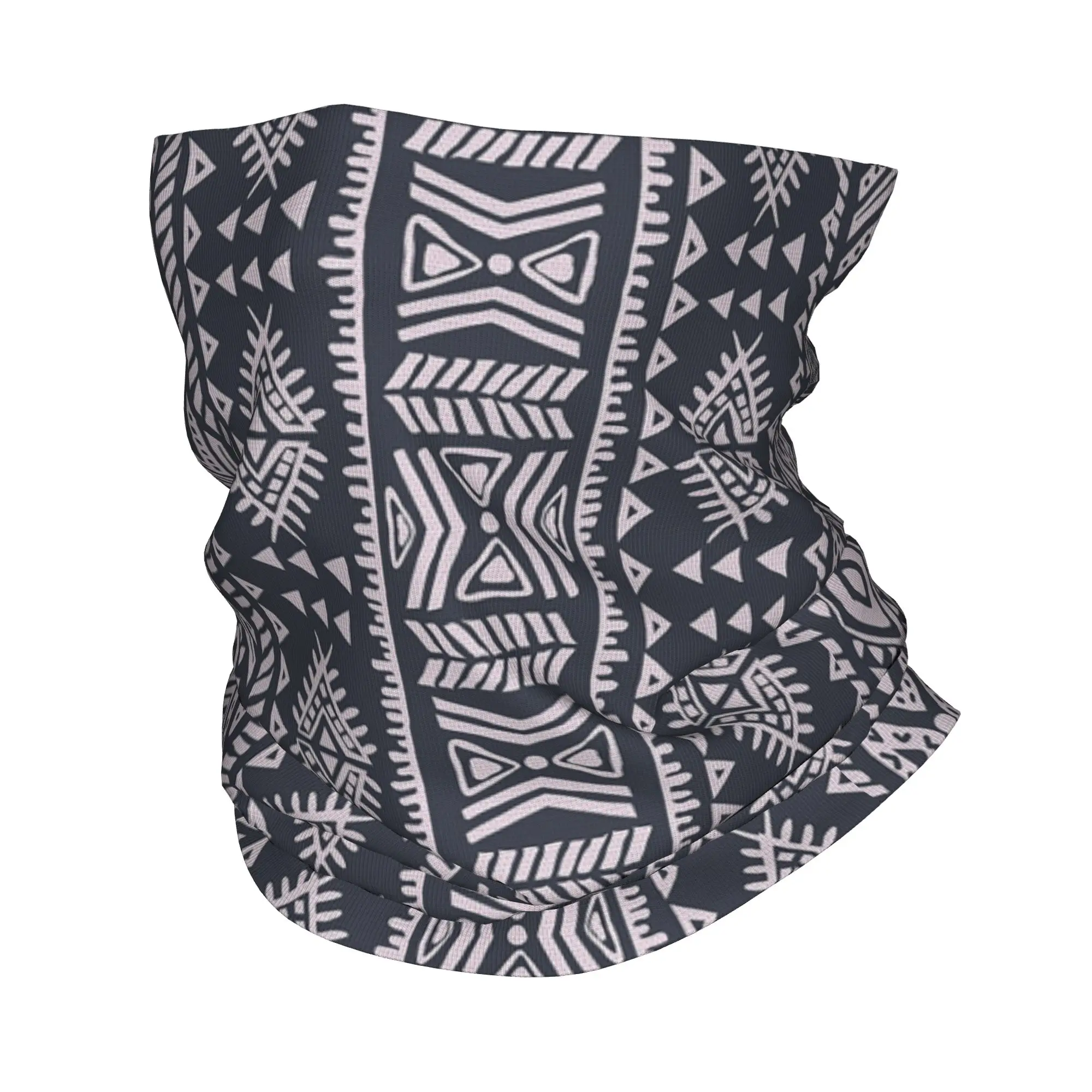 African ethnic patterns Bandana Neck Gaiter Printed Magic Scarf Multifunction Cycling Scarf Outdoor Sports For Men Women Adult