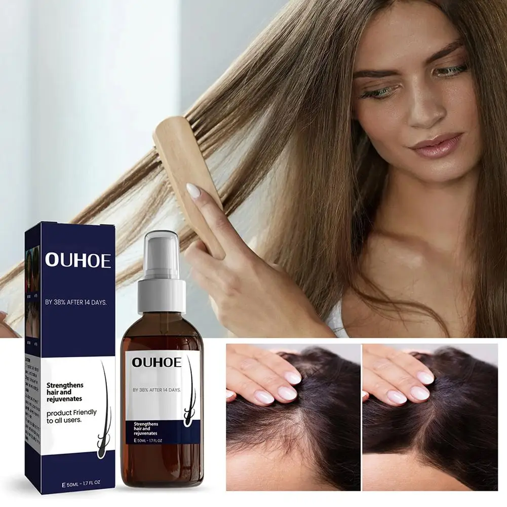 Mais grosso tratamento com óleo longo, prevenir a calvície, reparar danificado Nourish Hair Loss, couro cabeludo hidratar, fortalecer, Anti U4F0