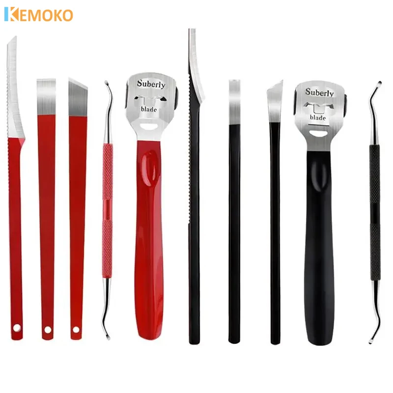 

Foot Toenail Repair Knife Set Remove Dead Skin Calluses Exfoliate Manicure Care Feet Nail Nail Shaver Ingrown Cuticle Scraper