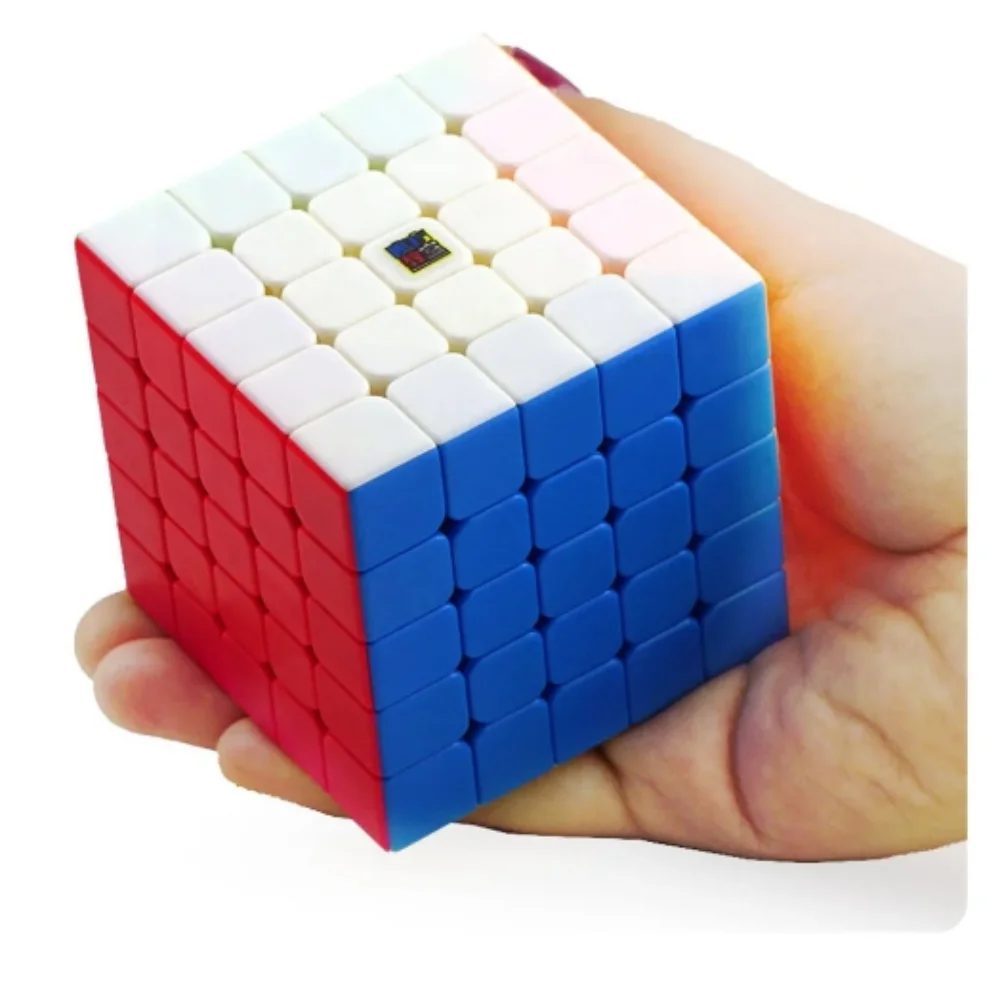 

MFJS Meilong 5X5 Stickerless Speed Cube Moyu Mofang Jiaoshi 5X5X5 Magic Cube Smoothly Puzzle Brain Teasers Cube