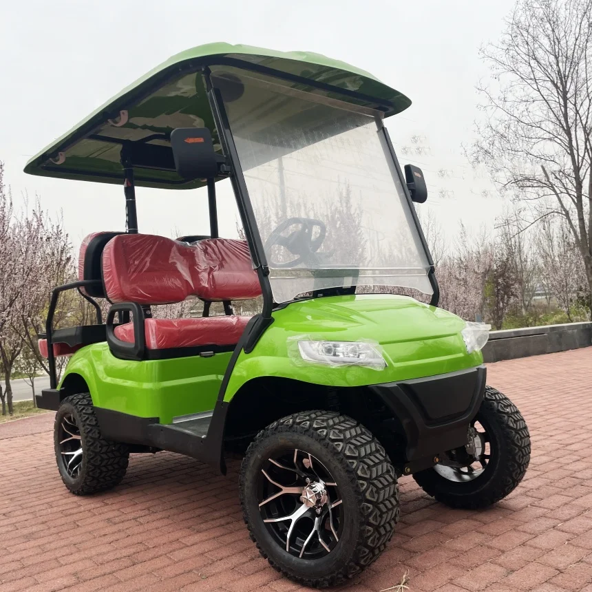 

Hot selling golf cart The 4-Seater Gas-Powered 350CC Electric go kart