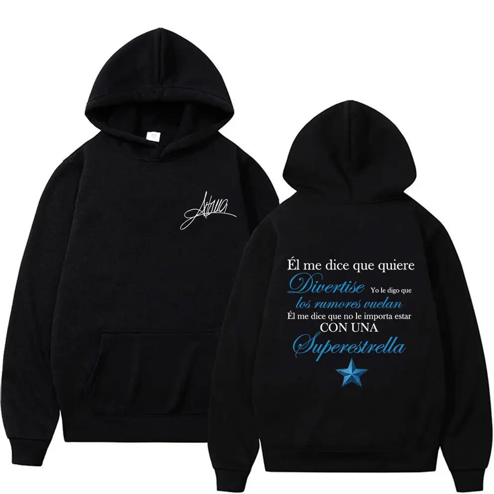 

Singer Aitana Graphic Hoodie Fans Gift CUARTO AZUL World Tour 2026 Merch Sweatshirt Men's Women Fashion Casual Oversized Hoodies