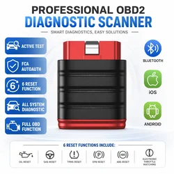 2026 Thinkcar Thinksafe OBD2 Bluetooth Scanner Code Reader Car Bi-directional All System 6 Reset OBD 2 Auto Diagnostic Tools