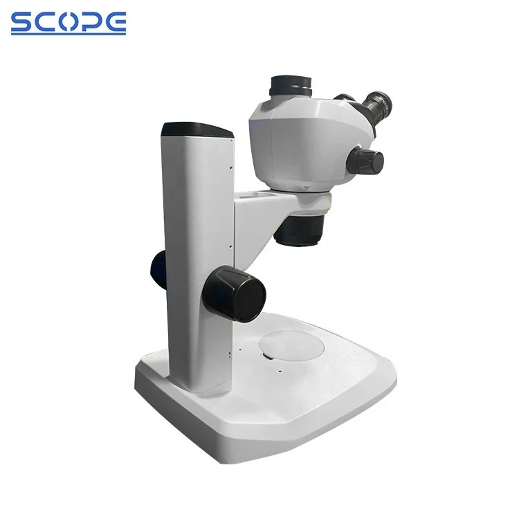 SZ810TP Trinocular 6.5X-5.3X Zoom Stereo Microscope For PCB Phone Repairing