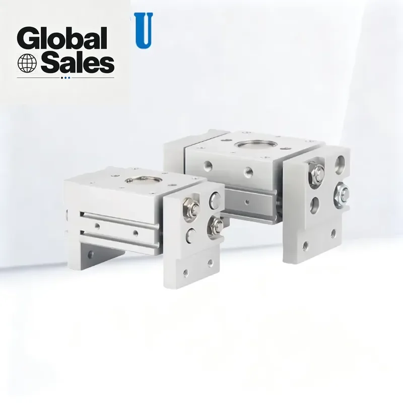 Made in China HFT Series Pneumatic Finger Parallel Opening and Closing Wide Cylinder Wide Air Gripper With Magnetic Switch