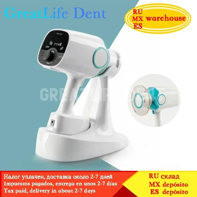 Mexico RU EU In Stock Greatlife Dent Original Hyperlight Portable Dental X Ray Camera Nanopix Ali Rvg Sensor Image X-ray Machine