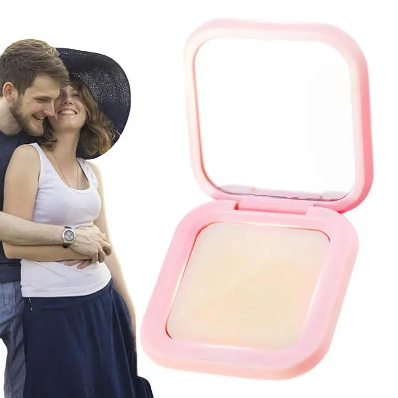 

Solid Perfume | Magnetic Pocket Solid Perfume With Mirror | Solid Perfume With Floral And Fruity Balm Cologne Perfume Balm