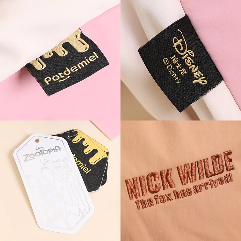 กระเป๋าเป้สะพายข้างลายตัวละครจากดิสนีย์ ซูโทเปีย จูดี้ แรบบิท และ นิค ฟ็อกซ์ ของแท้ ขนาดใหญ่ ใส่ของได้เยอะ