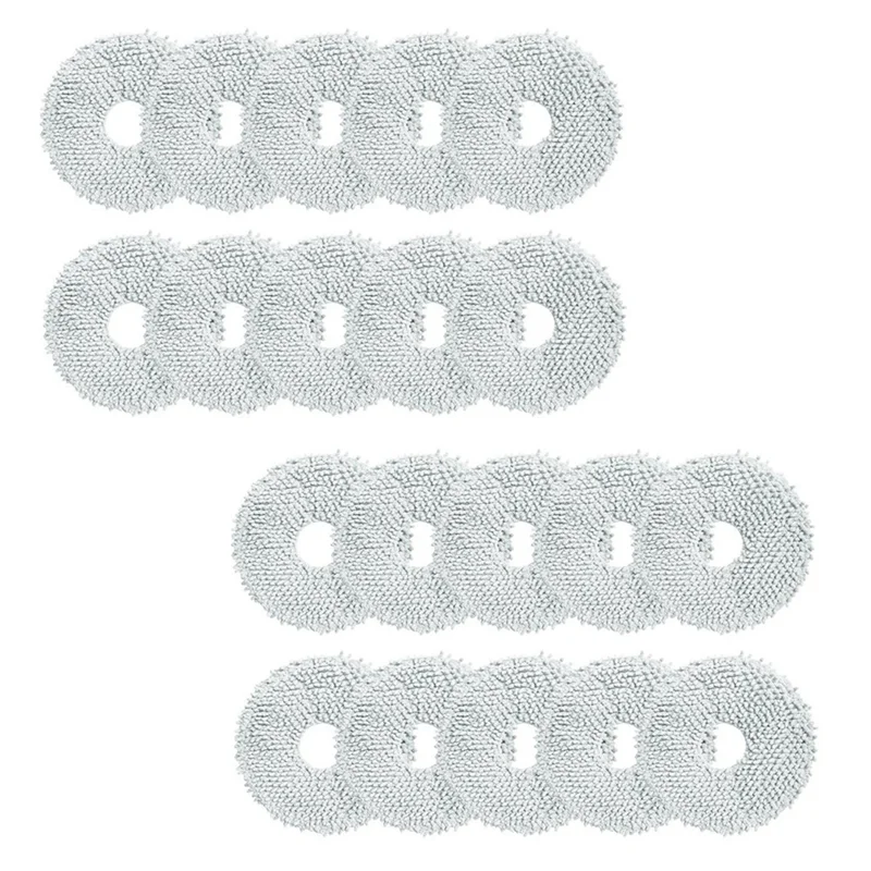 Per Bot L10S Ultra Robot aspirapolvere sostituzione Mop Pad Mop panni accessori 20 pezzi