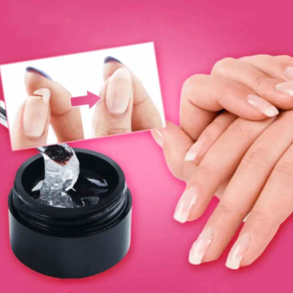 Manicure Base Coat 5ml Cracked Broken Nails Extentions Repair Gel Treatment Instantly fill in and fix nail cracks effectively.