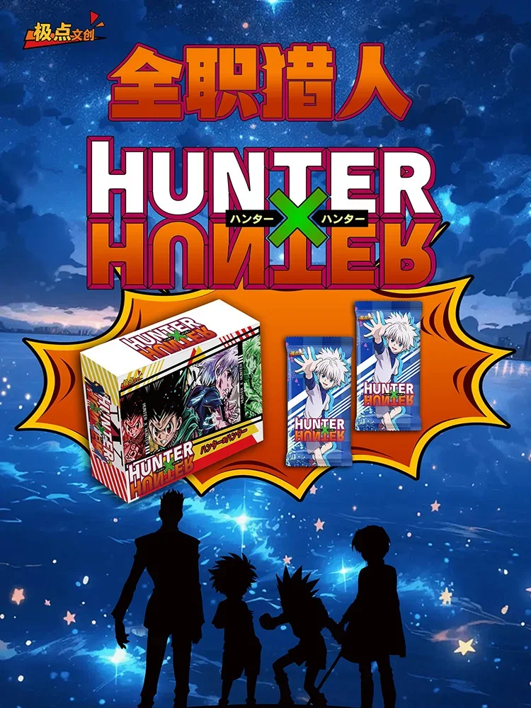 Genuine Full-time Hunter Card Anime GON FREECSS KILLUA ZAOLDYECK KURAPICA  LEORIO QUOLL HYSKOA   Rare card children's toys