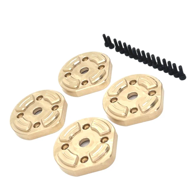 

ODIES-4PCS Обновление радиоуправляемого автомобиля, латунный комплект противовесов передней и задней оси для MJX 1/12 H12Y H12Y + Запчасти для радиоуправляемых автомобилей