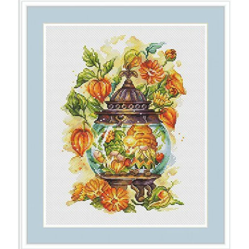 7613 Cross Stitch Sets Cross Stitch Paintings 14ct 18ct Stich Cross Stitch Kit Embroidery Needle Arts & Craft Complete Kit Hobby