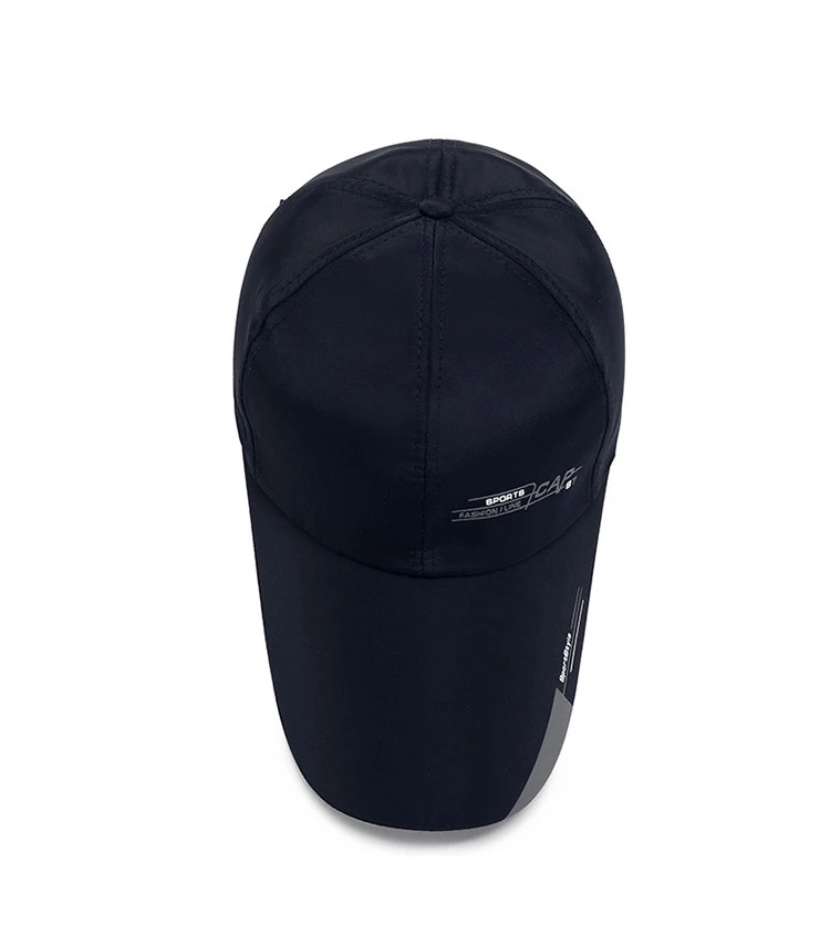 Lässiger Hut Baseball mütze Sport hut einfarbig einfache Baumwolle Sonnenhut lässige Mode Outdoor-Hut für Hip Hop Männer und Frauen – Detail 8