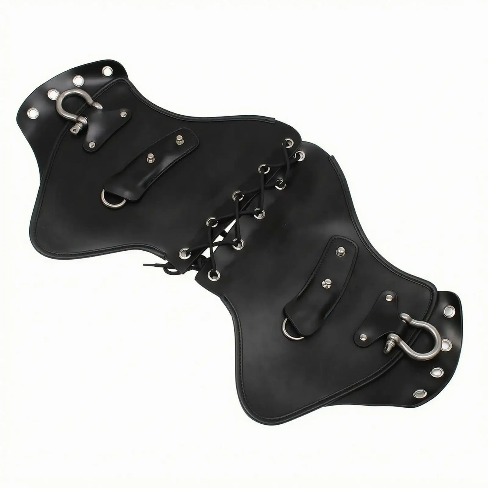 Motorcycle with Adjustable Lacing Heat Protection Motorcycle Leg Heat