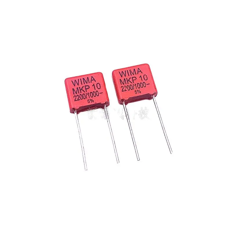 

10PCS/WIMA Capacitor 222 1000V 0.0022UF 2200PF 2n2 MKP10 Pin Distance 7.5