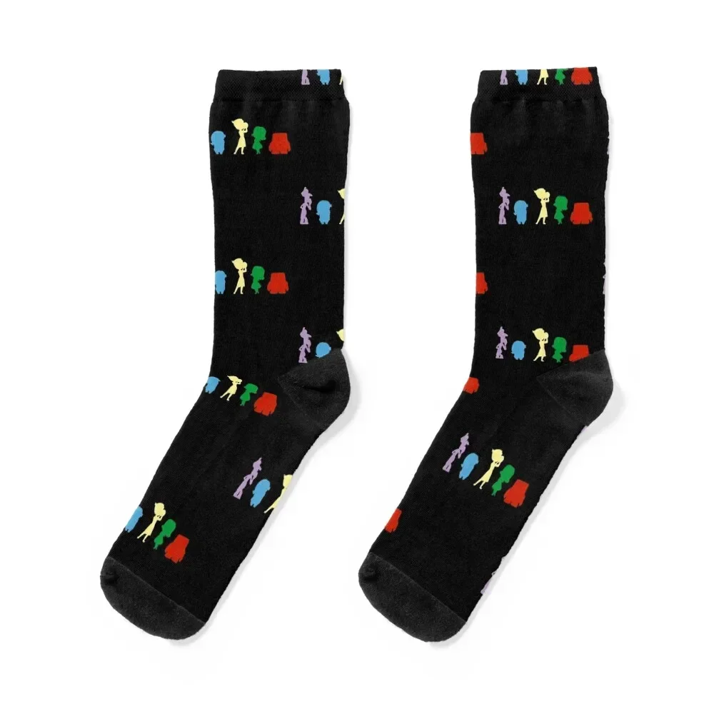 Inside out Socks kawaii Running Man Socks Women's