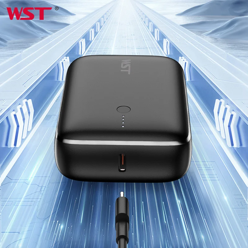 WST High Value Power Bank Charger Mobile Portable Charger 20W Fast Charging Power Bank 10000mah Mini DC Power Bank