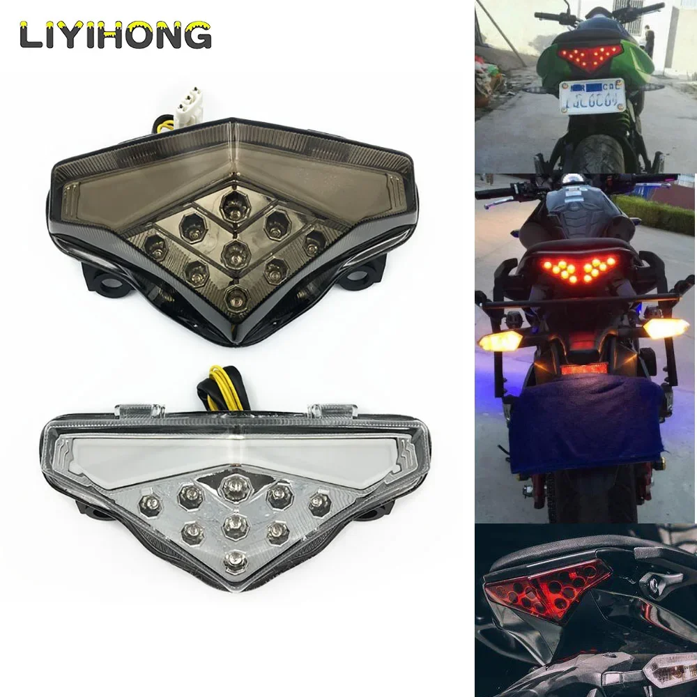 

Brake steering signal integrated Led light rear tail light for Kawasaki Er6N Er6F Ninja 650 Ex650 2012 2013 2014 2015 2016